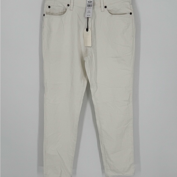 NWT Todd Snyder Slim Fit 5 Pocket Linen Blend Pants 30x29 (Actual) White G4